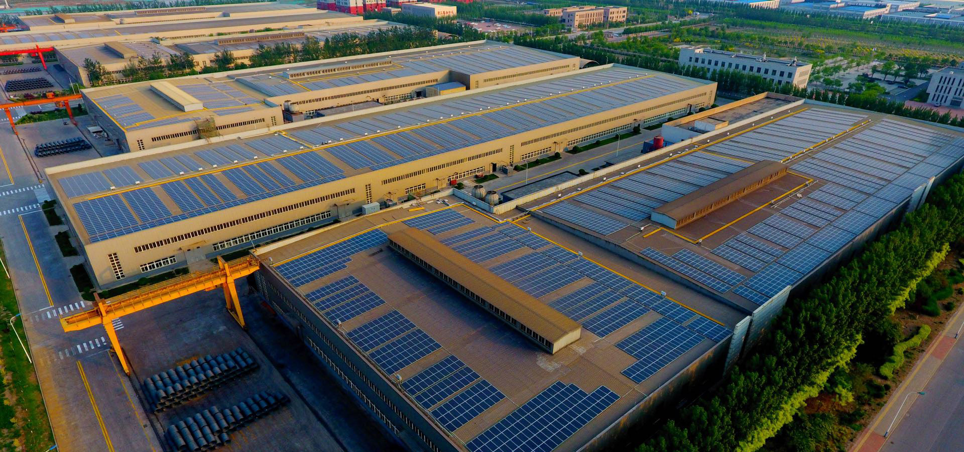 Integrates research and development, manufacturing, trading, and photovoltaic project construction.